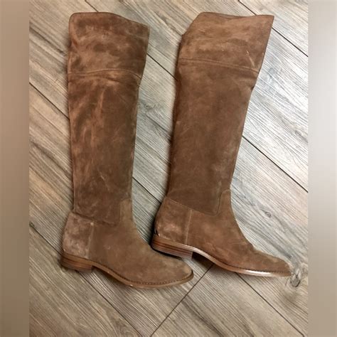 Michael Kors Regina Suede over the knee boots. Great condition.